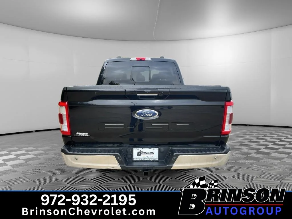 Used 2022 Agate Black Metallic Ford LARIAT image 7