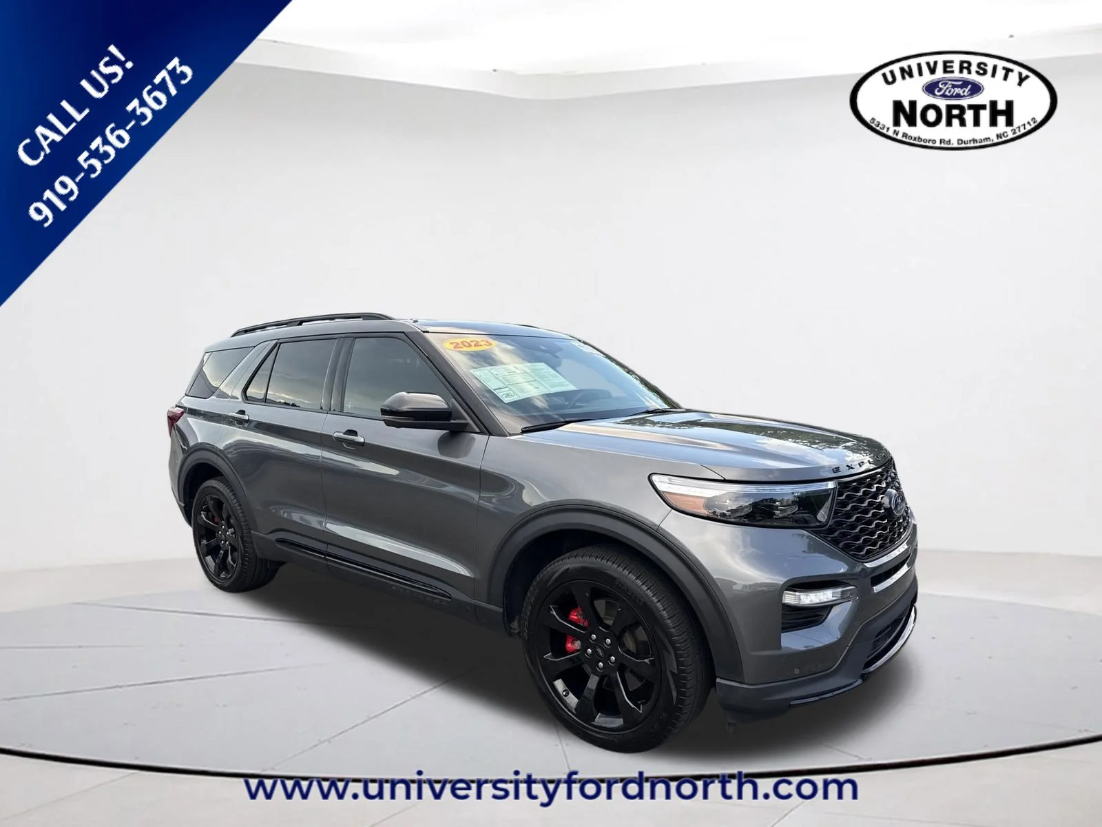 Used 2023 Carbonized Gray Metallic Ford ST image 1
