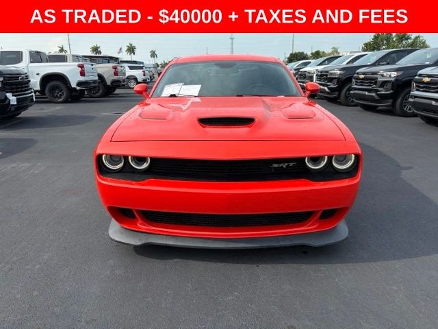 Used 2016 Orange Dodge SRT Hellcat image 2