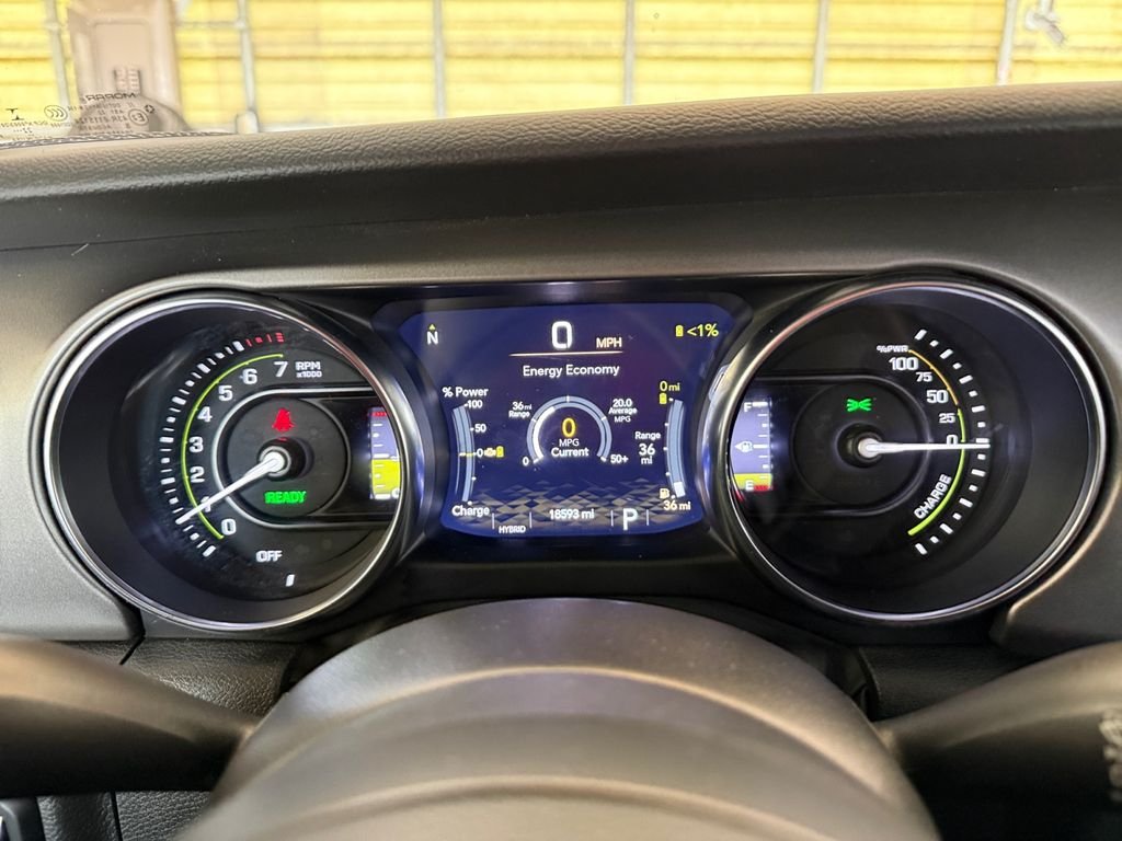 Used 2023 Black Jeep Willys 4xe image 16