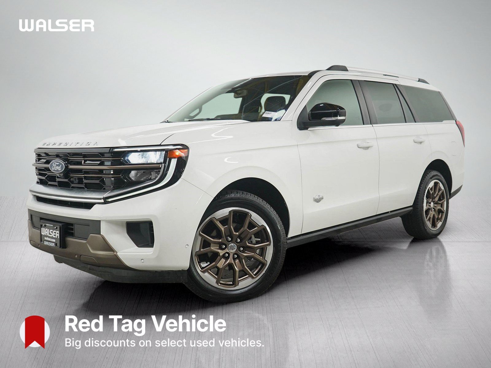 Used 2025 Star White Metallic Tri-Coat Ford King Ranch image 1
