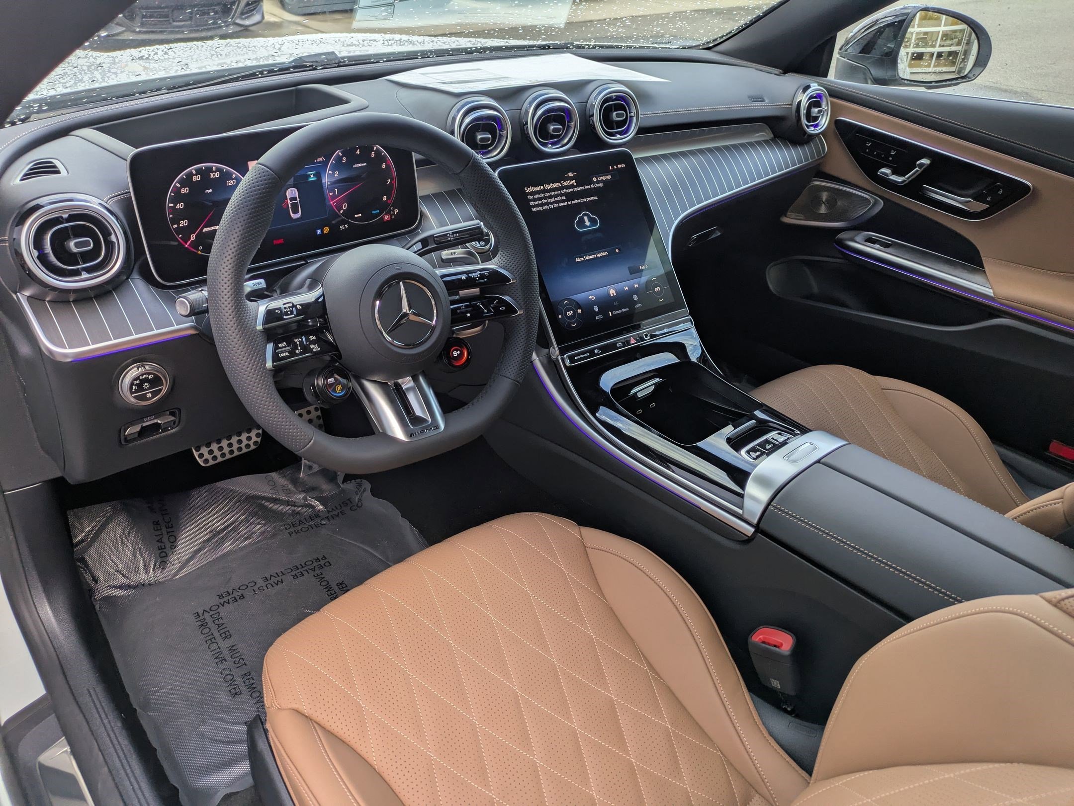 New 2026 MANUFAKTUR Moonlight White Metallic Mercedes-Benz AMG® CLE 53 image 26