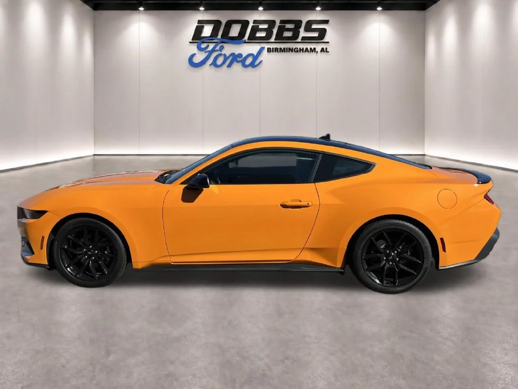 New 2026 Orange Fury Metallic Tri-coat Ford EcoBoost® Premium Fastback image 4