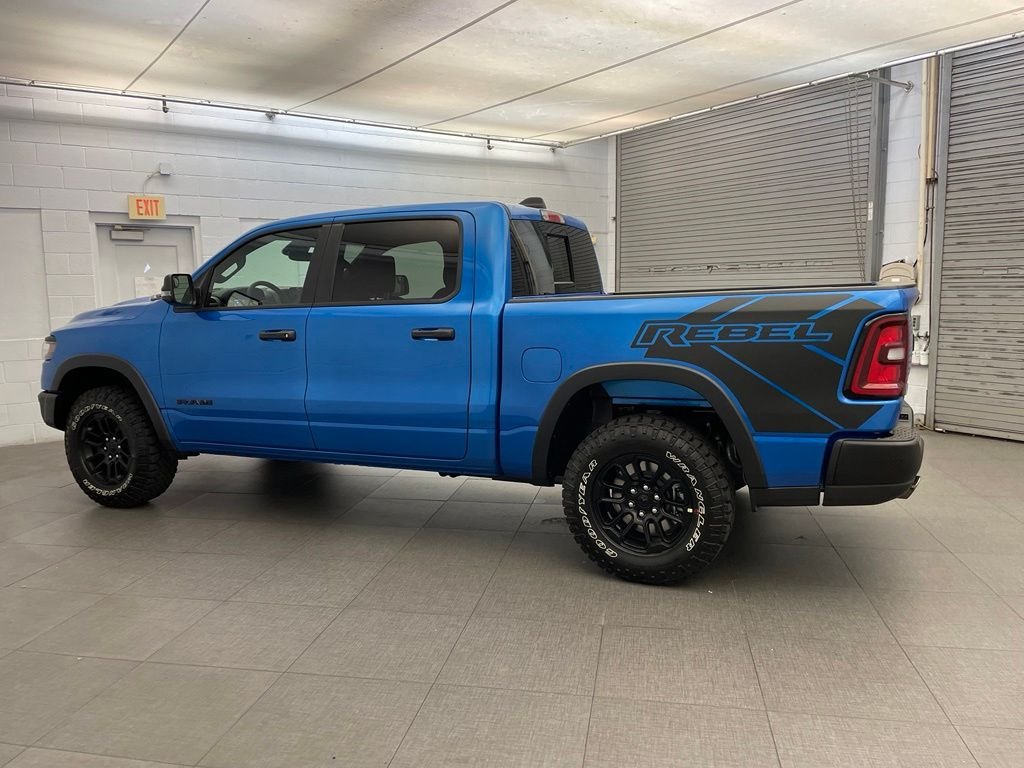 New 2026 Hydro Blue Pearl-Coat Exterior Paint RAM Rebel image 8
