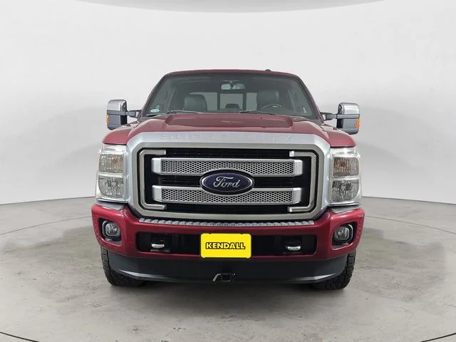 Used 2014 Ruby Red Metallic Ford Platinum image 2