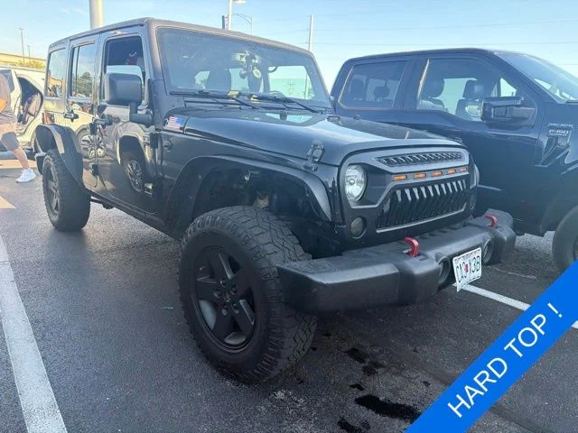Used 2018 Black Clearcoat Jeep Unlimited Sport image 3