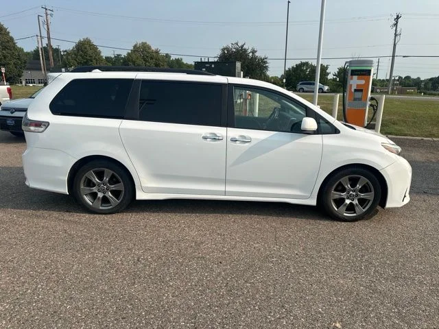 Used 2019 White Toyota SE image 2