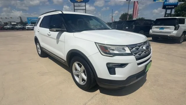 Used 2018 Ford Explorer XLT with VIN 1FM5K7DH9JGC85066 for sale in Seguin, TX