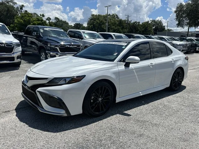 Used 2022 Beige Toyota XSE image 8