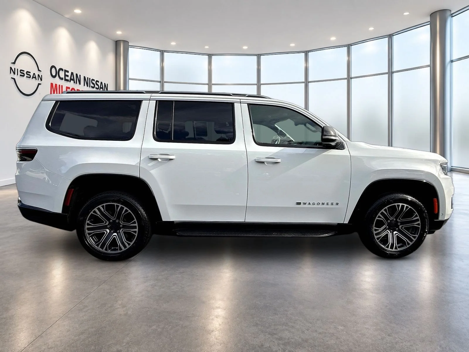 Used 2023 Bright White Clearcoat Jeep Base image 4