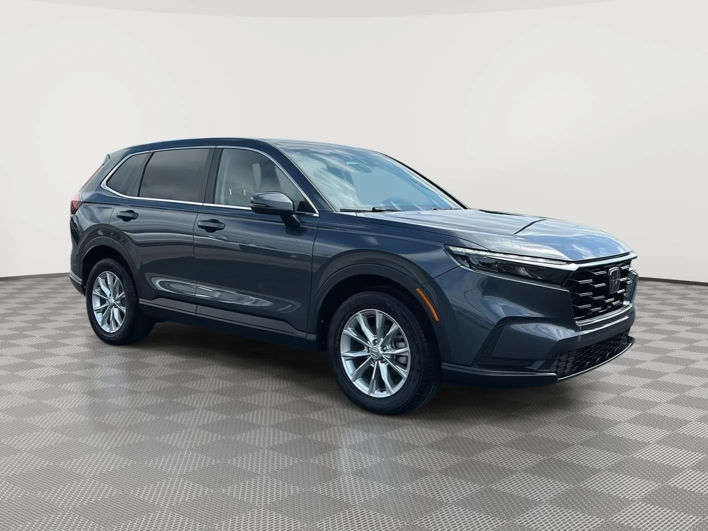 Certified Used 2024 Meteorite Gray Metallic Honda EX AWD image 1
