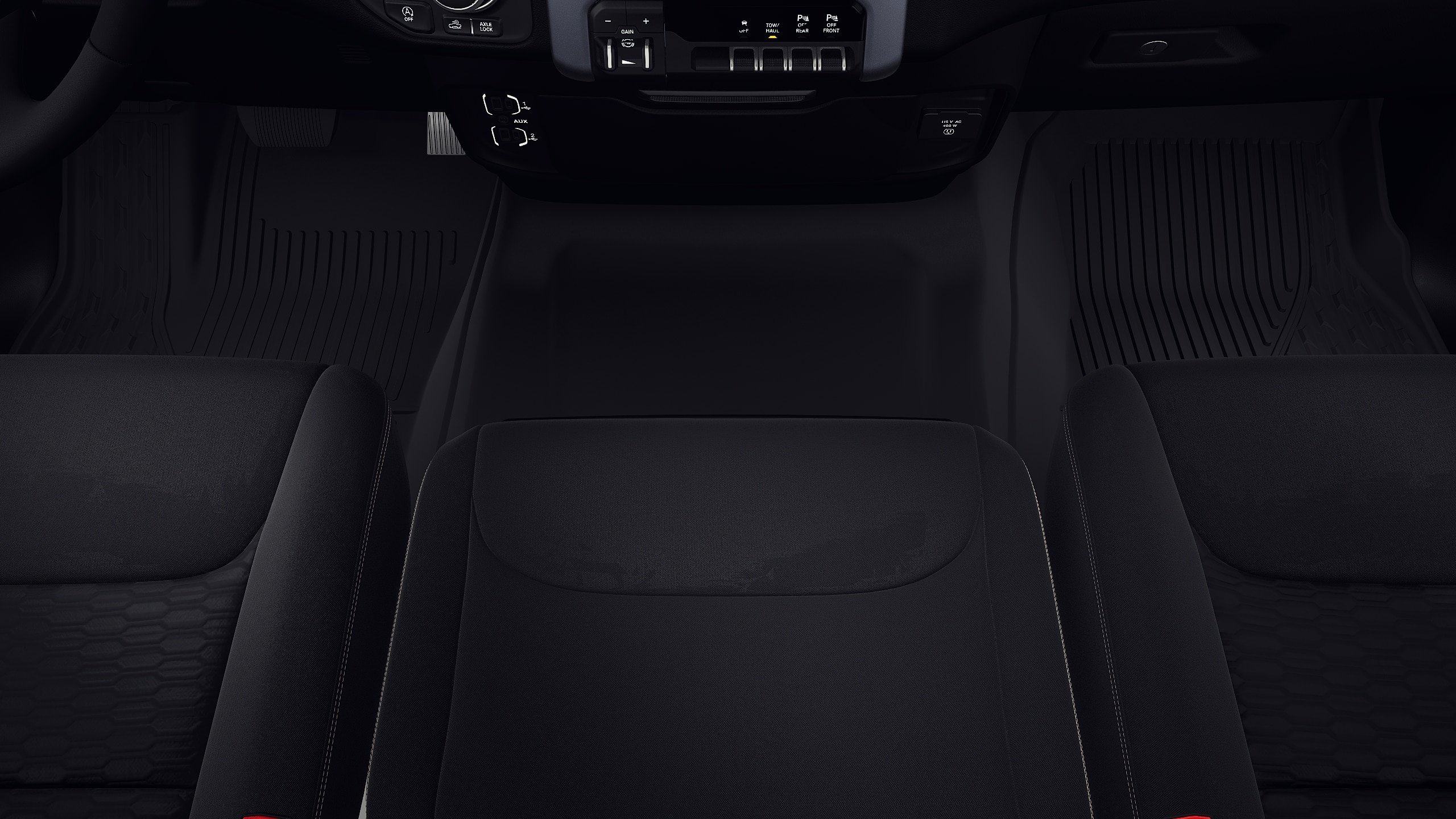 New 2027 Diamond Black Crystal Pearl-Coat Exterior Paint RAM Warlock image 16