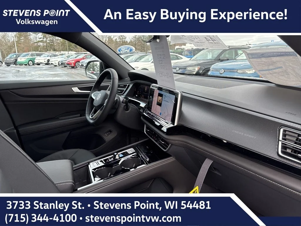 New 2026 Silver Mist Metallic Volkswagen 2.0T SEL R-Line Black image 32