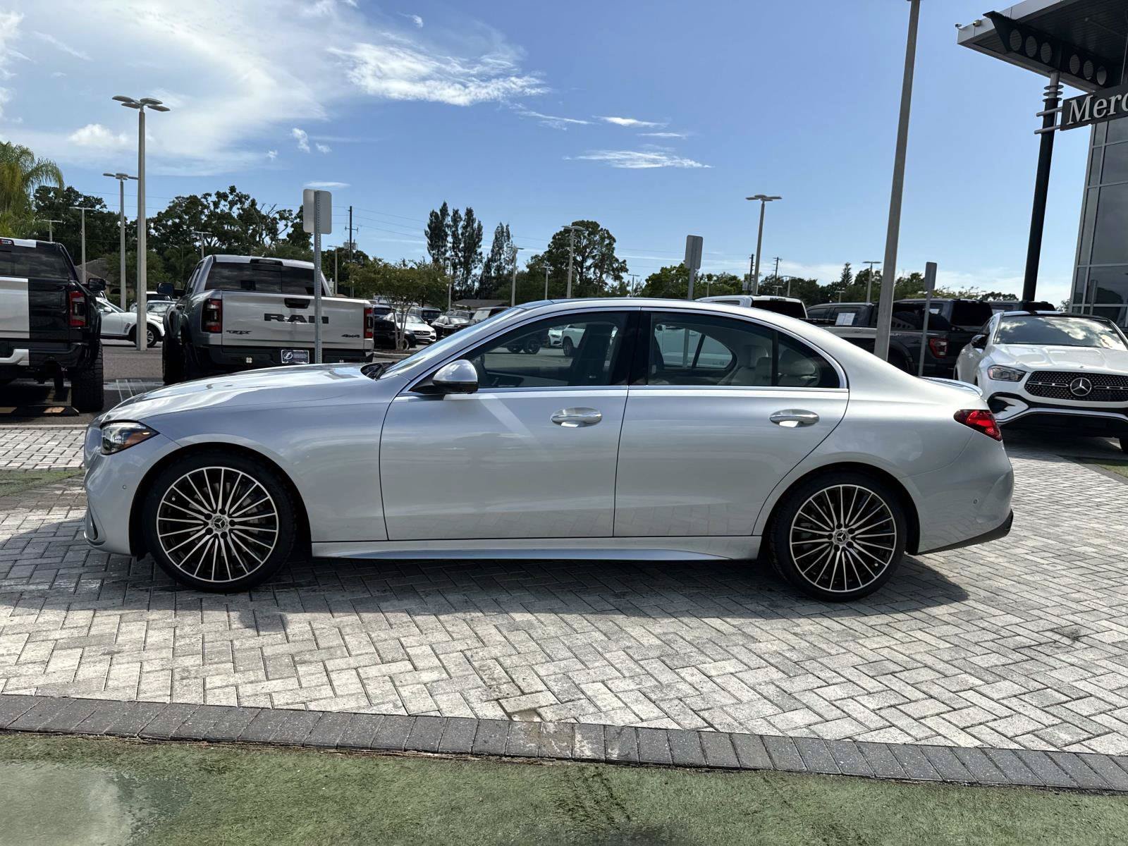 New 2026 Silver Metallic Mercedes-Benz C 300 Sedan image 3