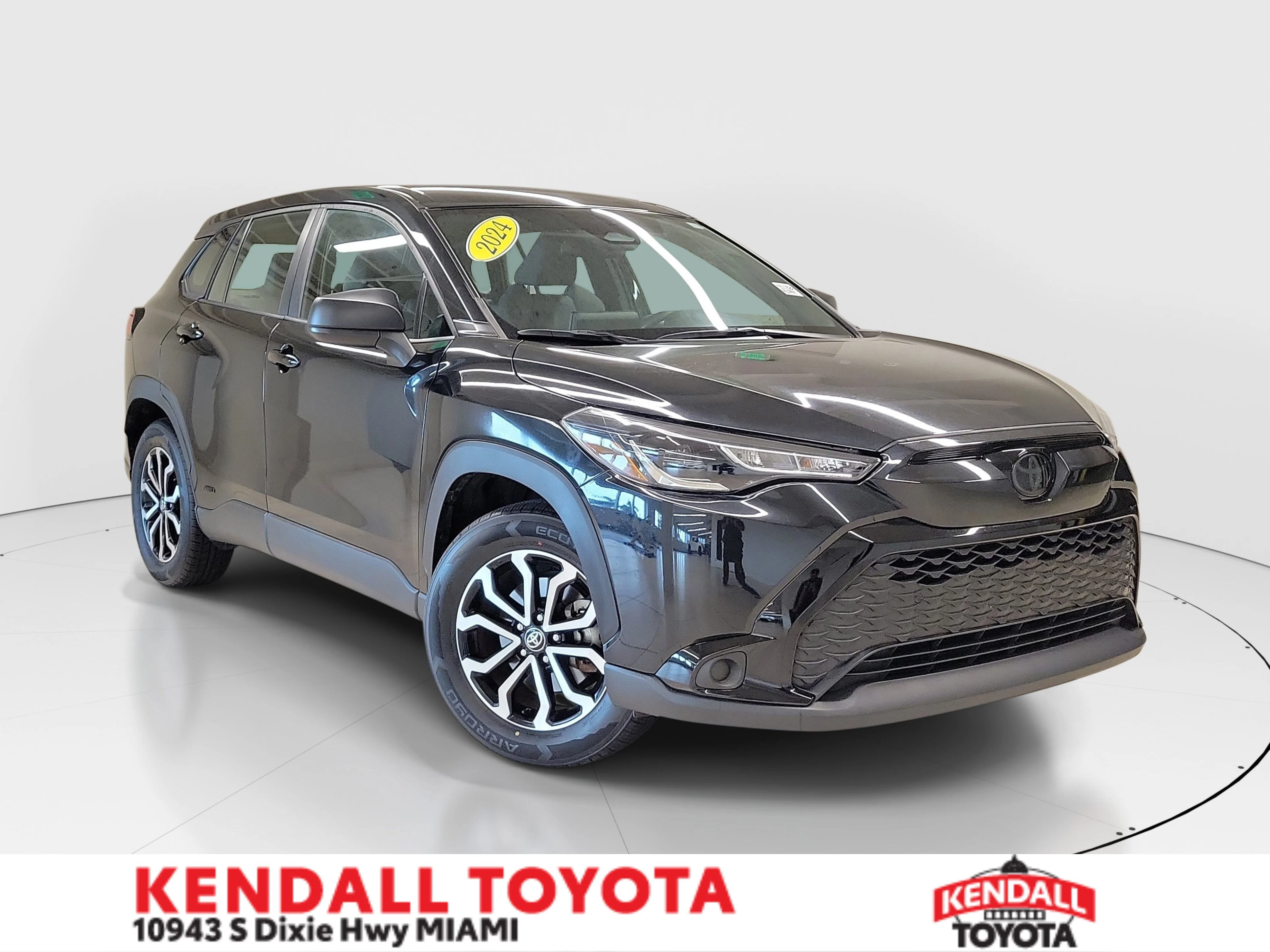 Used 2024 Jet Black Toyota Hybrid S image 1