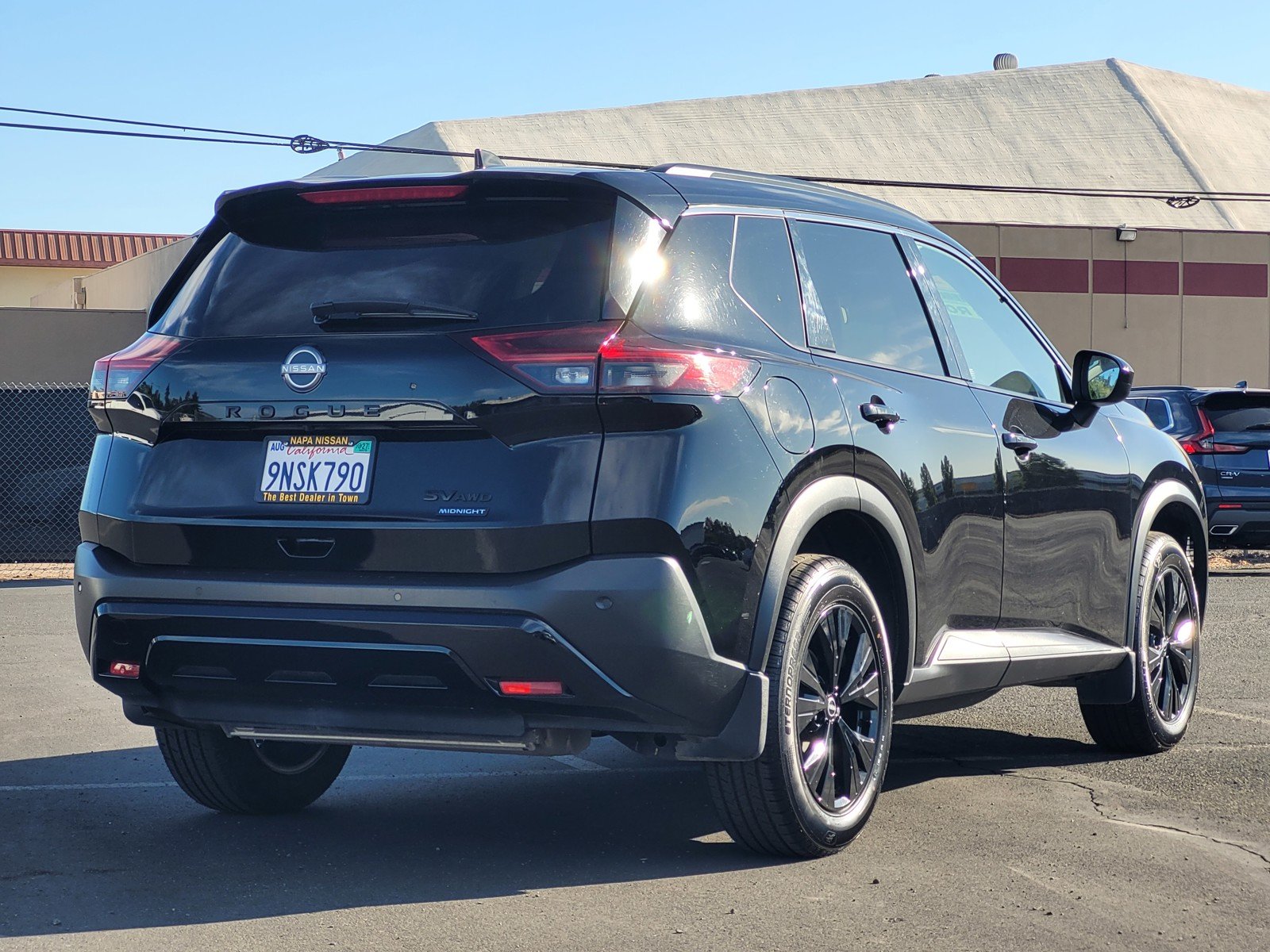 Certified Used 2023 Super Black Nissan SV image 4