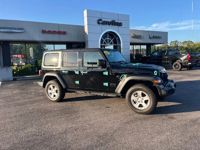 Used 2022 Black Jeep Unlimited Sport S image 2