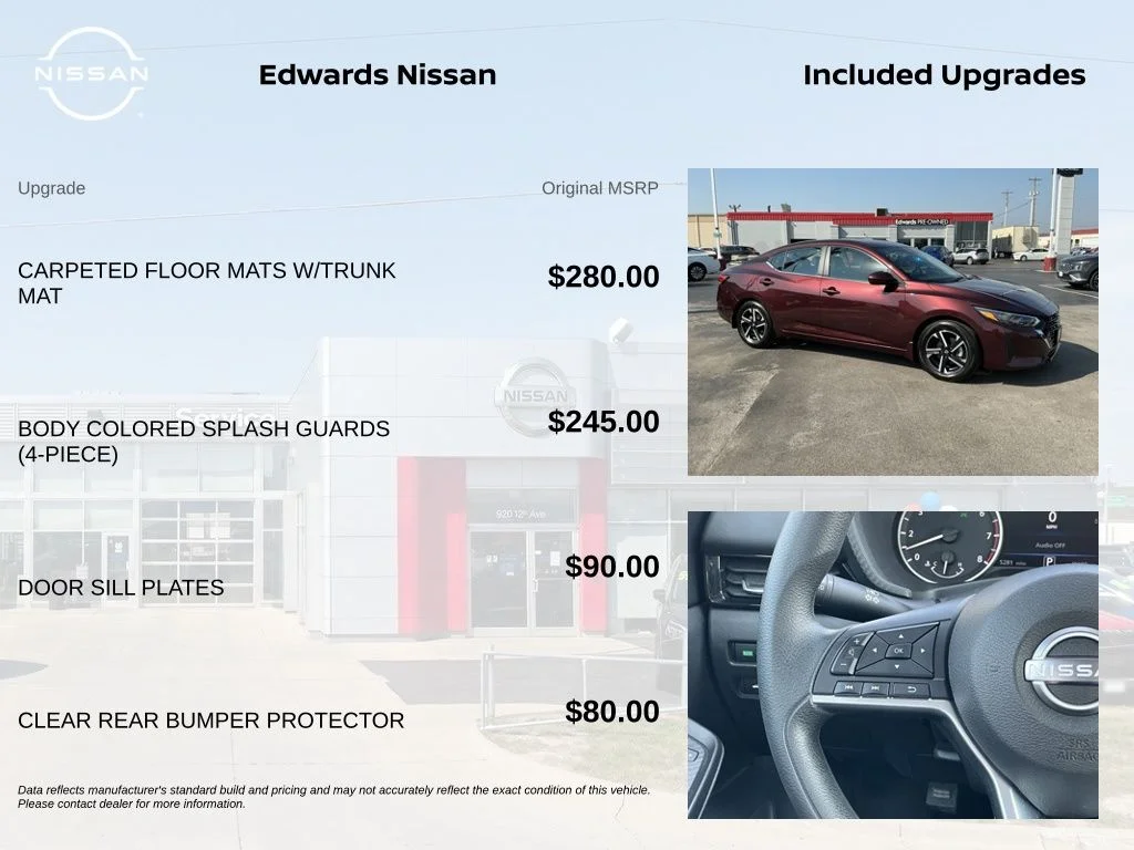 Used 2025 Red Nissan SV image 4