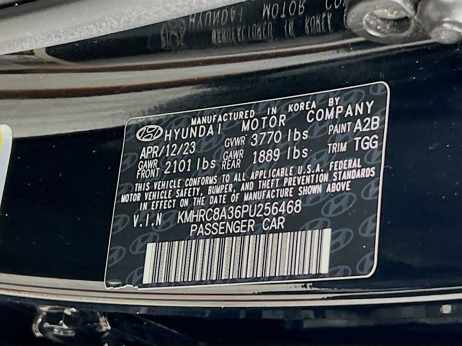 Certified Used 2023 Onyx Black Hyundai SEL image 31