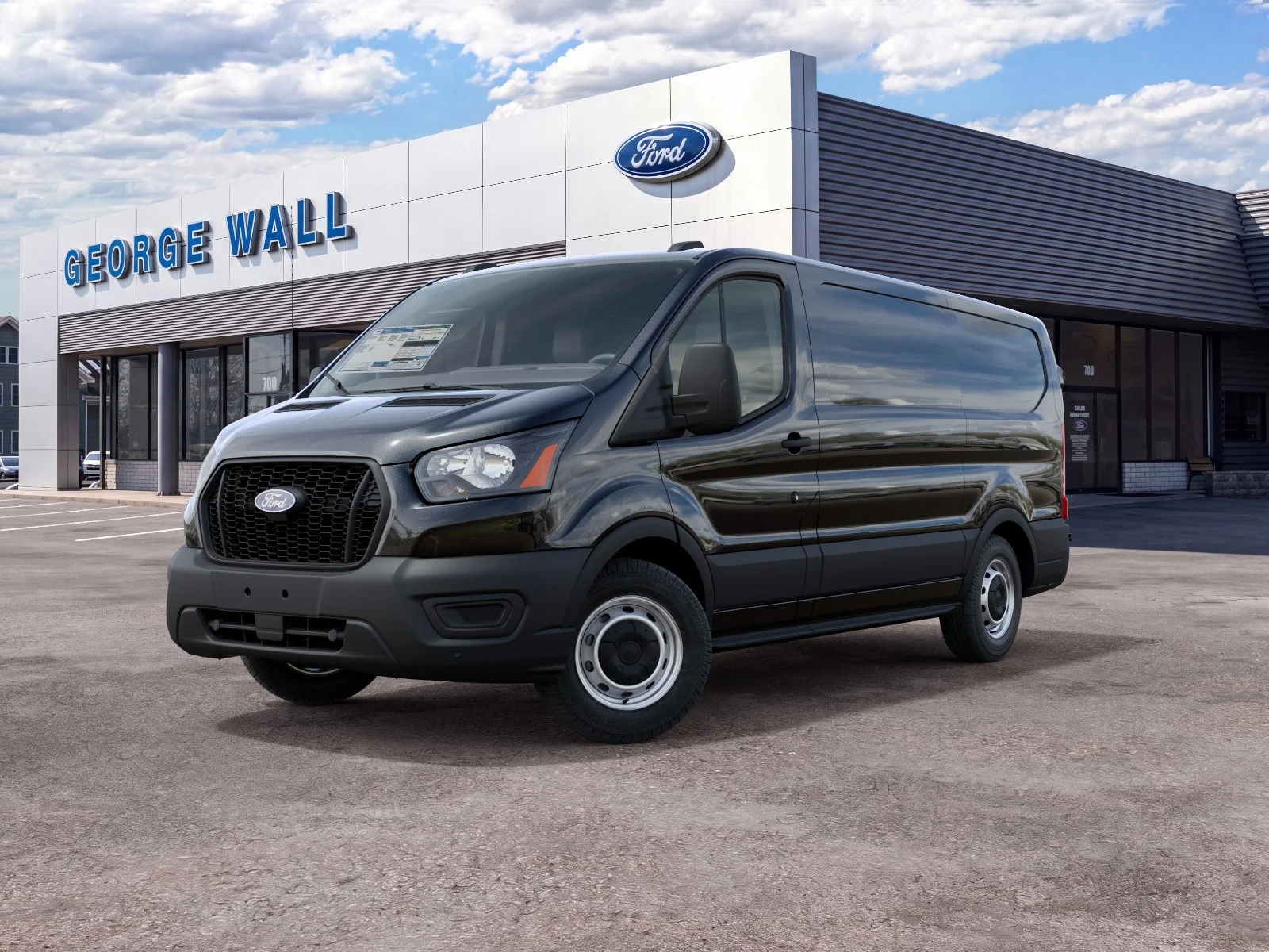 New 2027 Agate Black Metallic Ford Cargo Van image 23