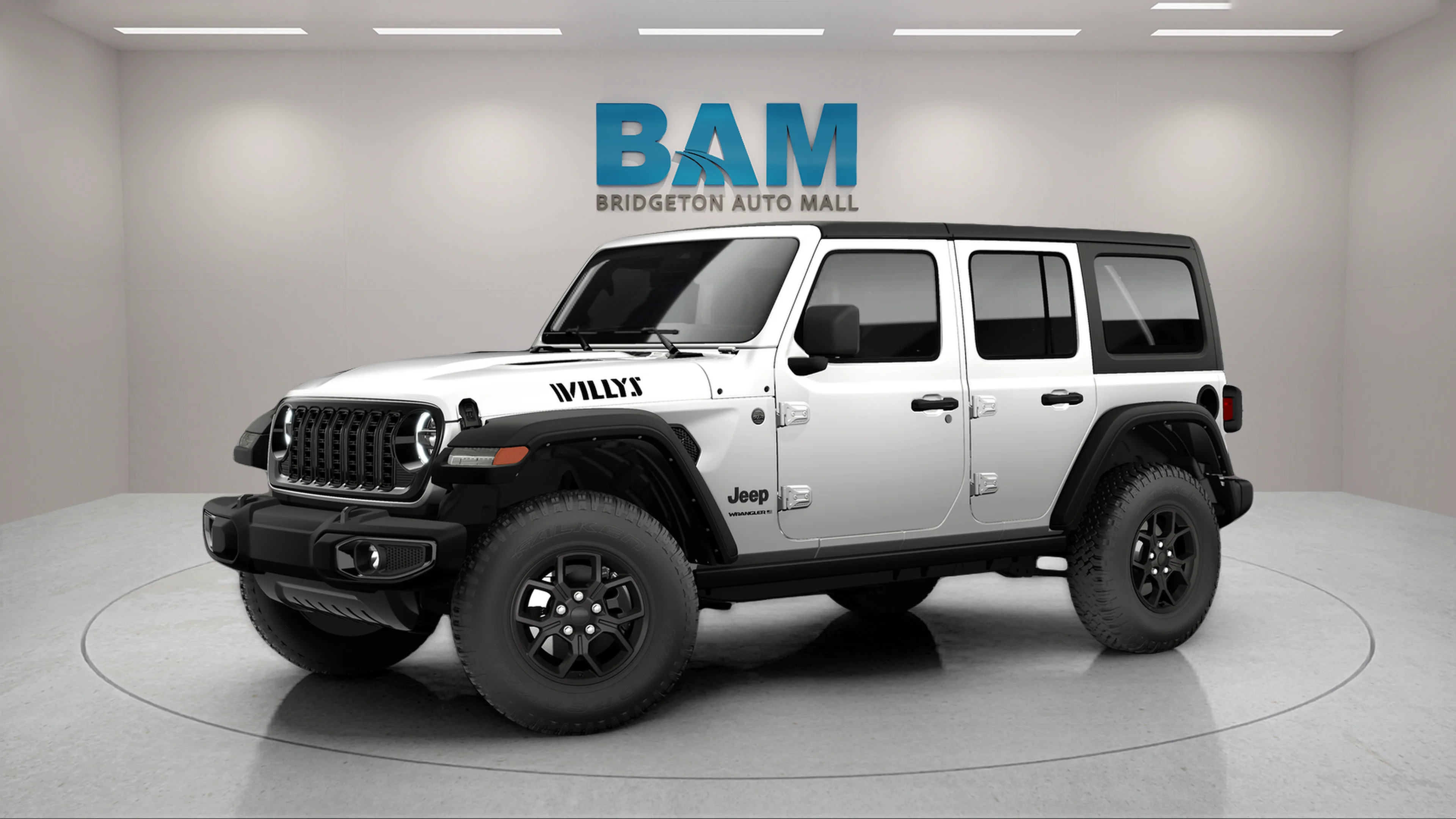 New 2026 Bright White Clear-Coat Exterior Paint Jeep Willys image 14
