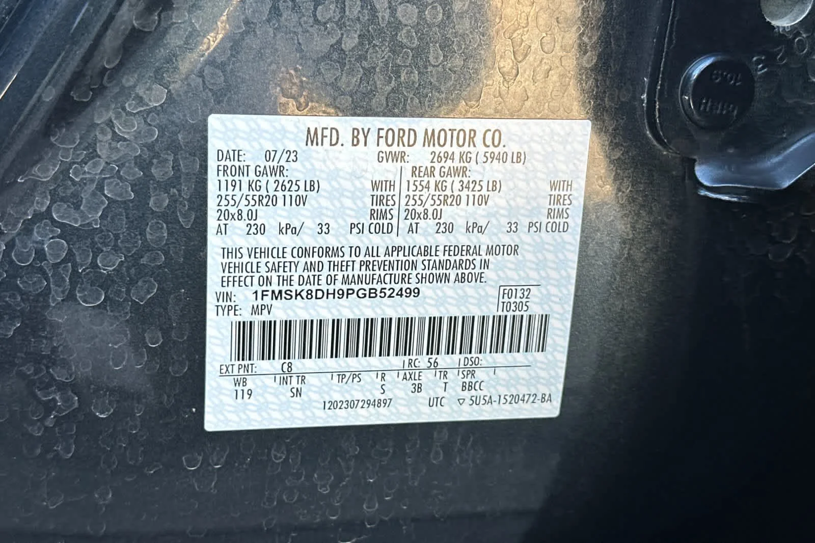 Certified Used 2023 Stone Blue Metallic Ford XLT image 30