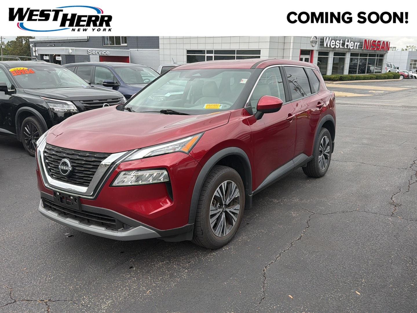Used 2023 Scarlet Ember Tintcoat Nissan SV image 1