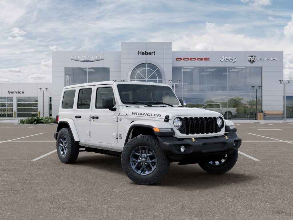 New 2026 Bright White Clear-Coat Exterior Paint Jeep 85th Anniversary Edition image 5