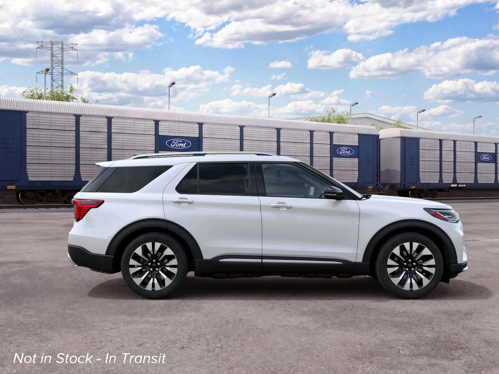 New 2027 Star White Metallic Tri-Coat Ford Platinum™ image 5