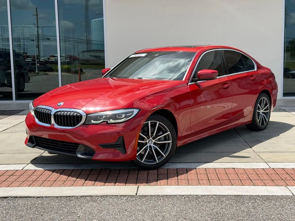 Used 2022 Red BMW 330i image 1