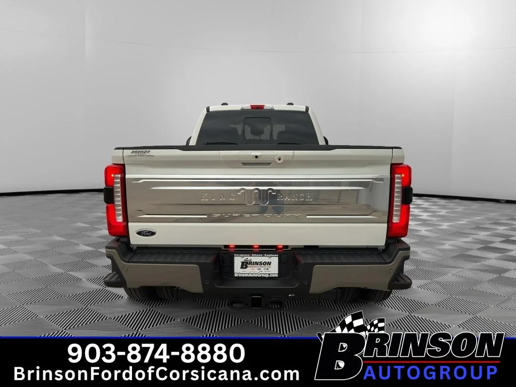 New 2026 Star White Metallic Tri-Coat Ford King Ranch image 4