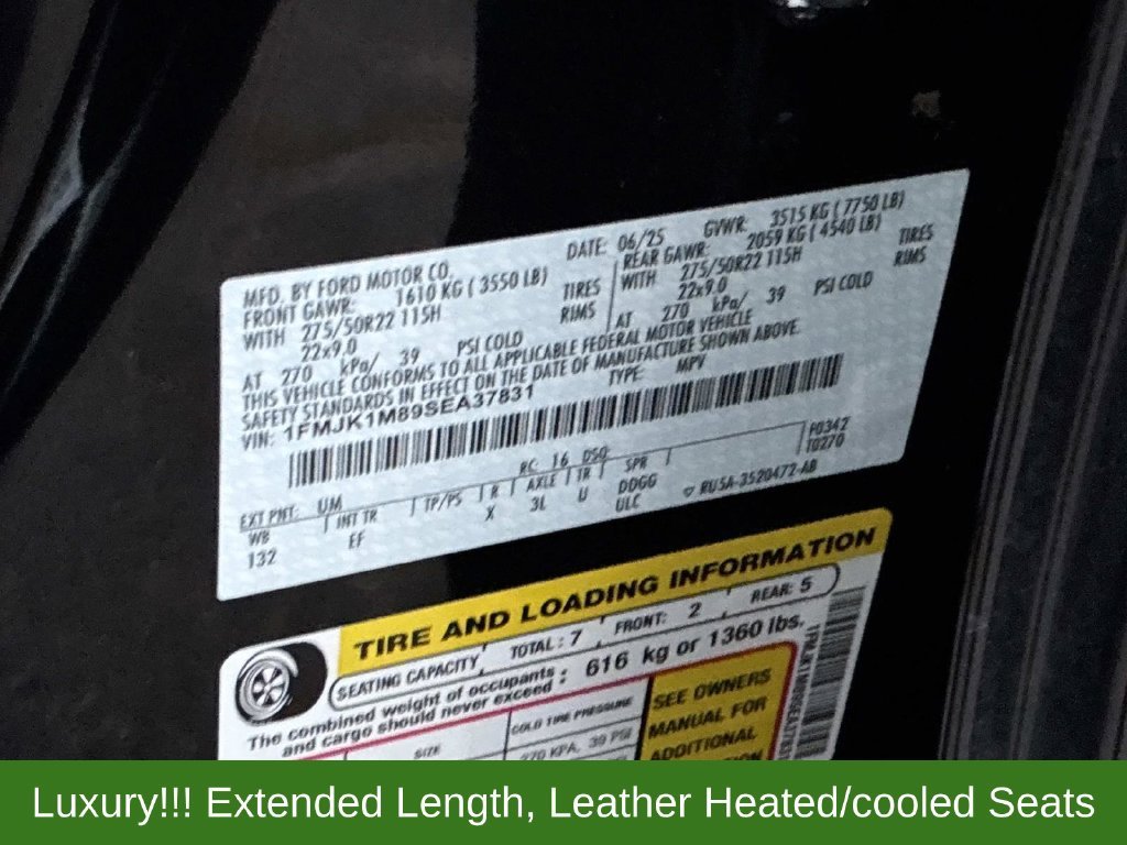 Used 2025 Black Ford Platinum image 29