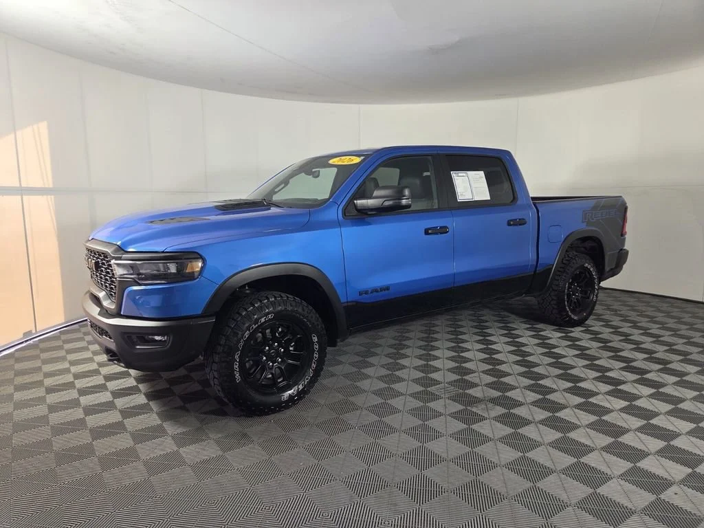Certified Used 2026 Hydro Blue Pearlcoat Ram Rebel image 4