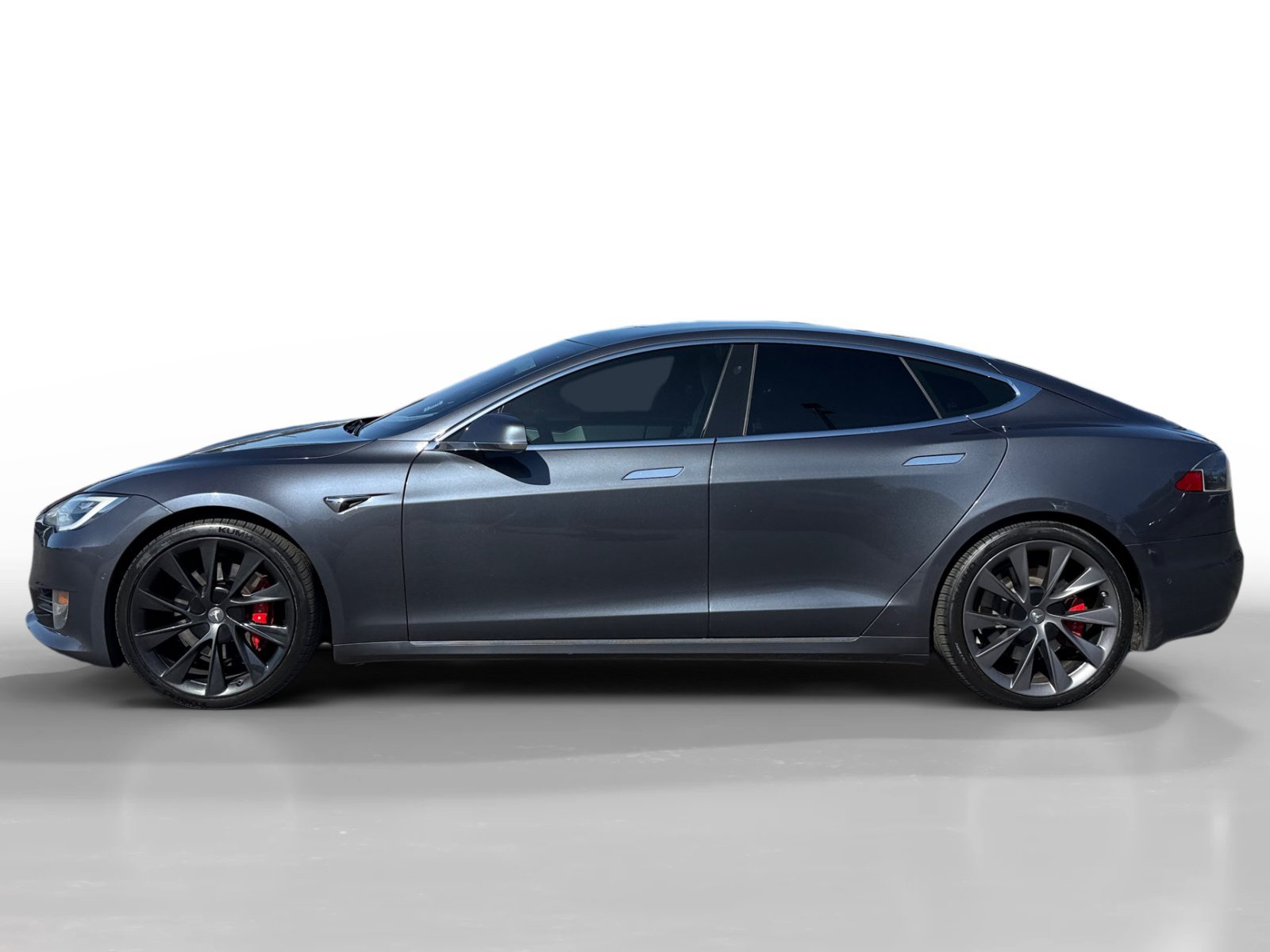 Used 2020 Midnight Silver Metallic Tesla Performance image 2