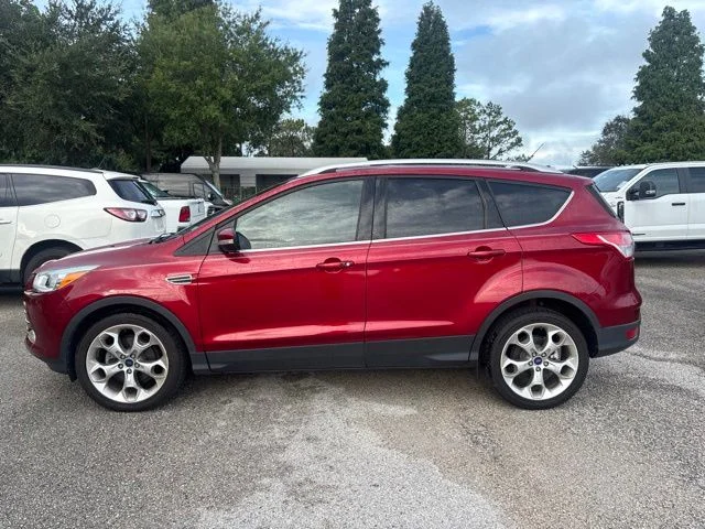 Used 2015 Red Ford Titanium image 8