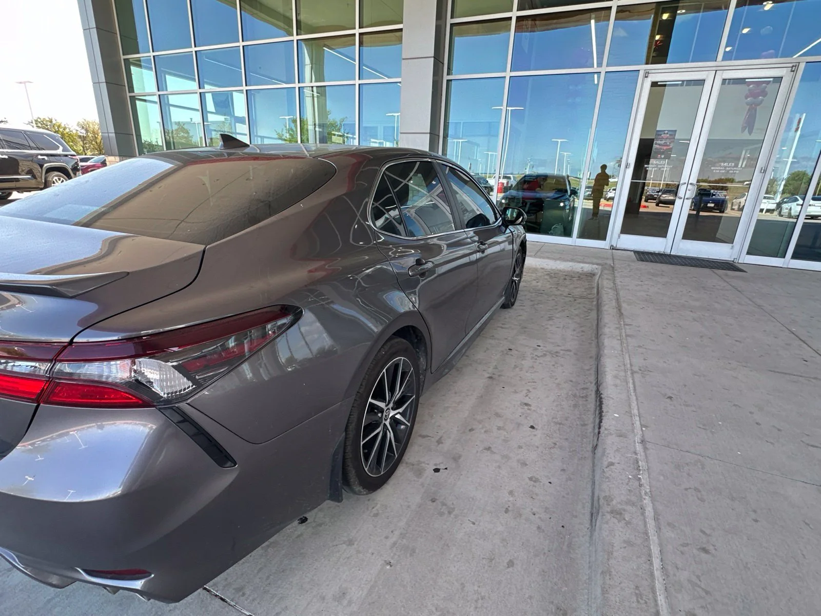 Used 2024 Gray Toyota SE image 22
