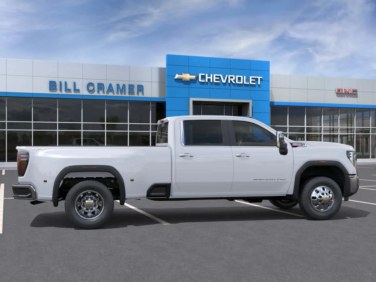 New 2026 Summit White GMC SLT DRW image 5