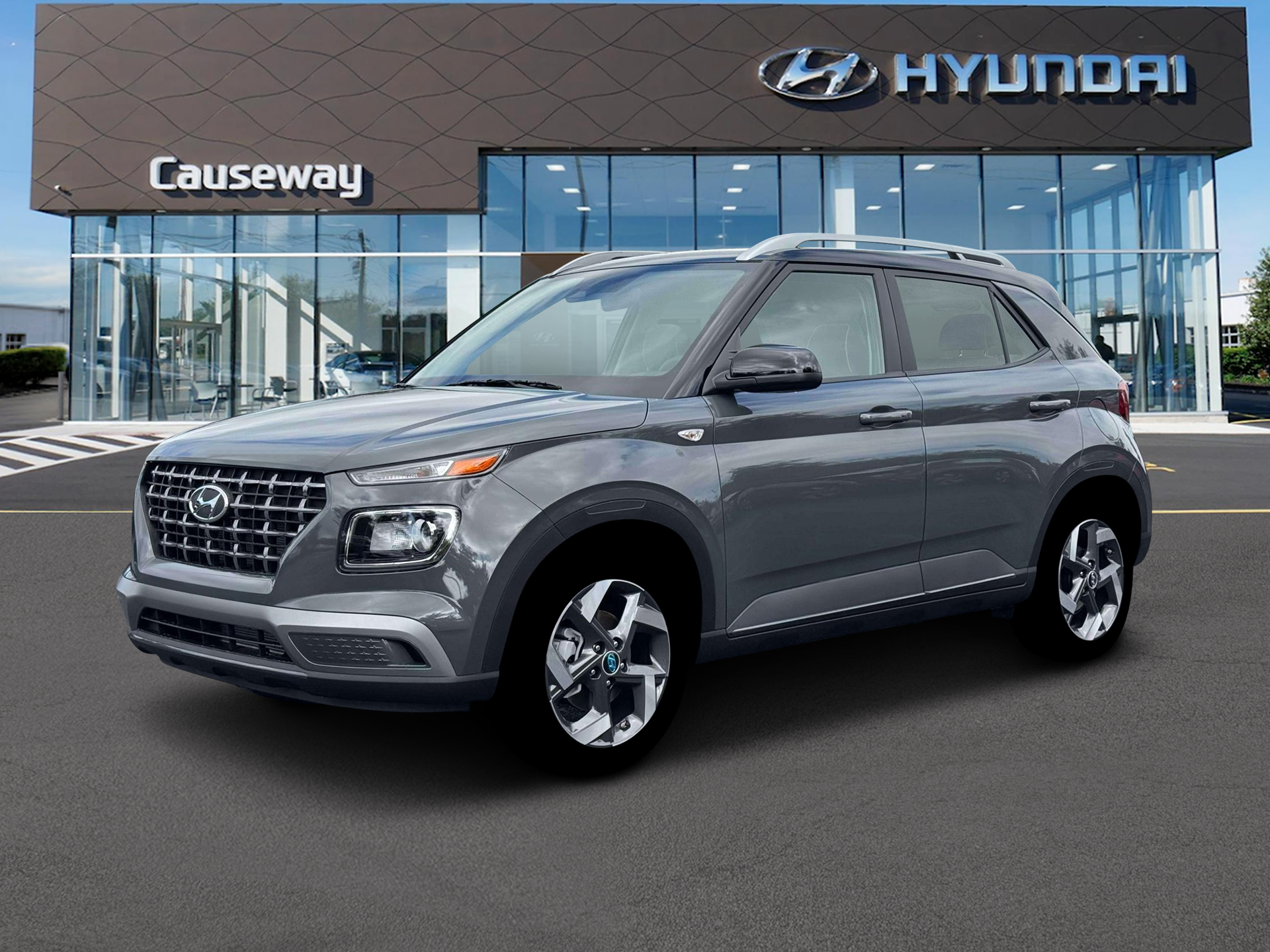 New 2026 Gray Hyundai SEL w/Two-Tone Roof image 2