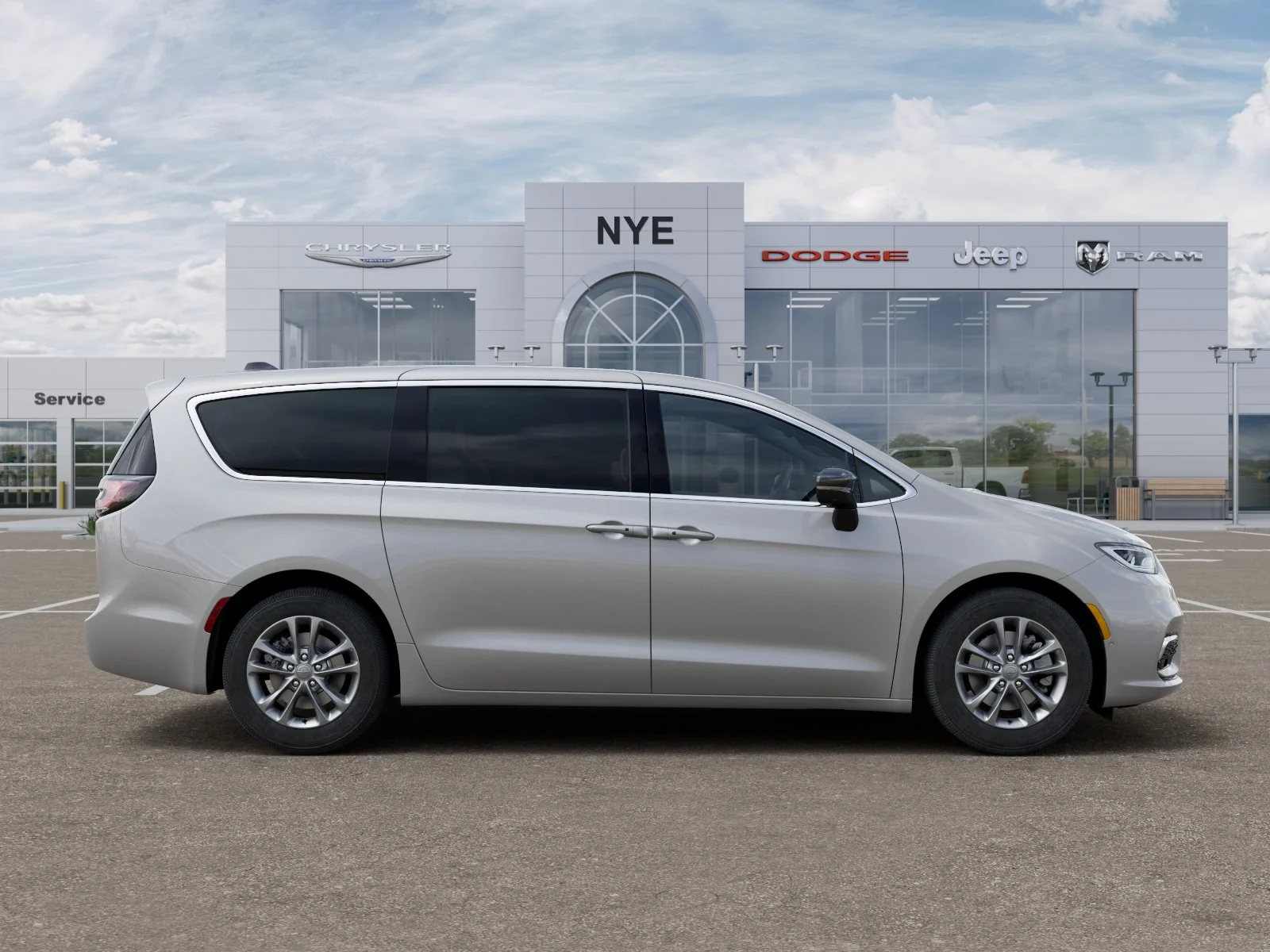 New 2026 Silver Mist Clear-Coat Exterior Paint Chrysler Select image 48