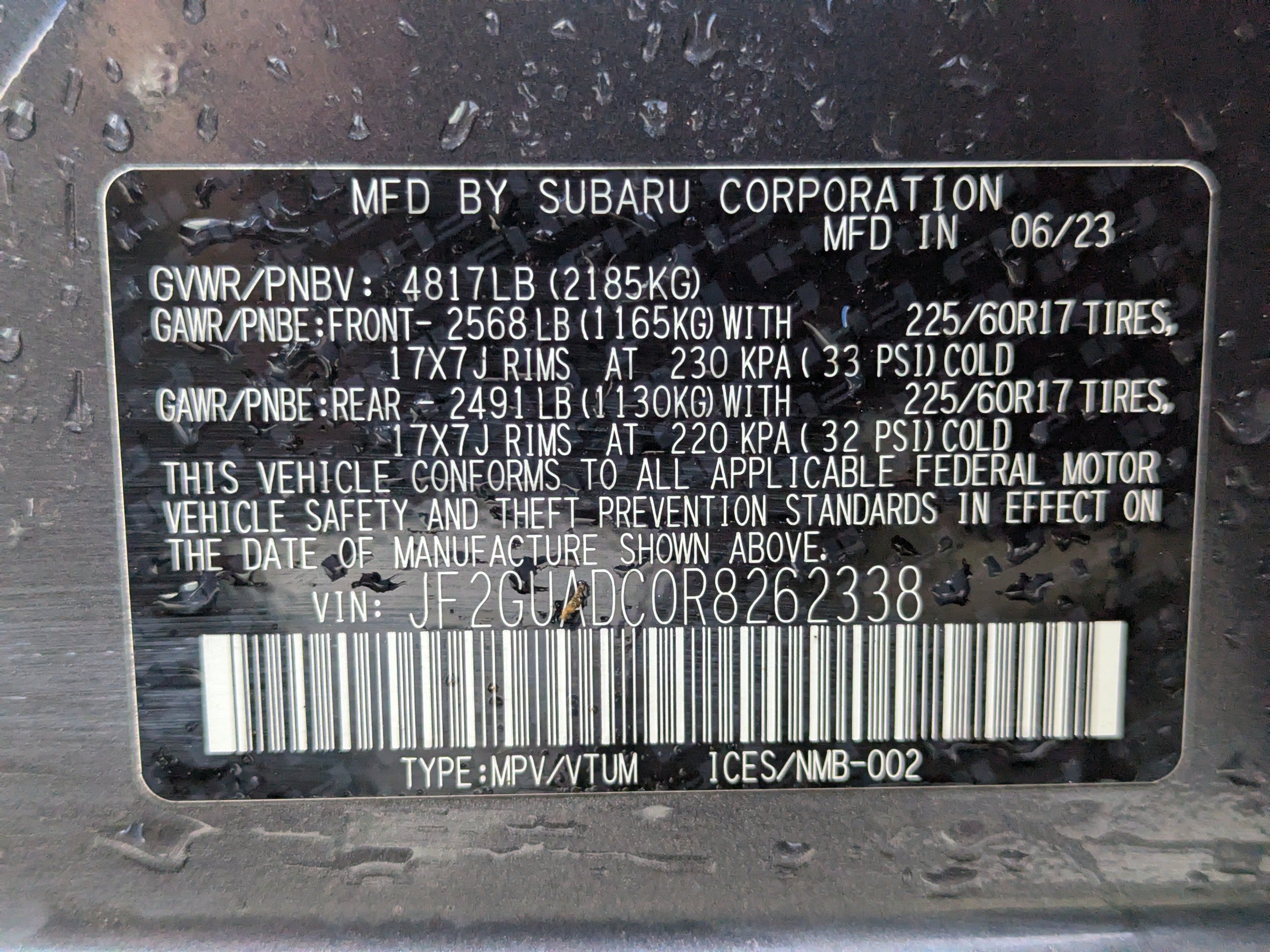 2024 Subaru Crosstrek Premium - Photo 47