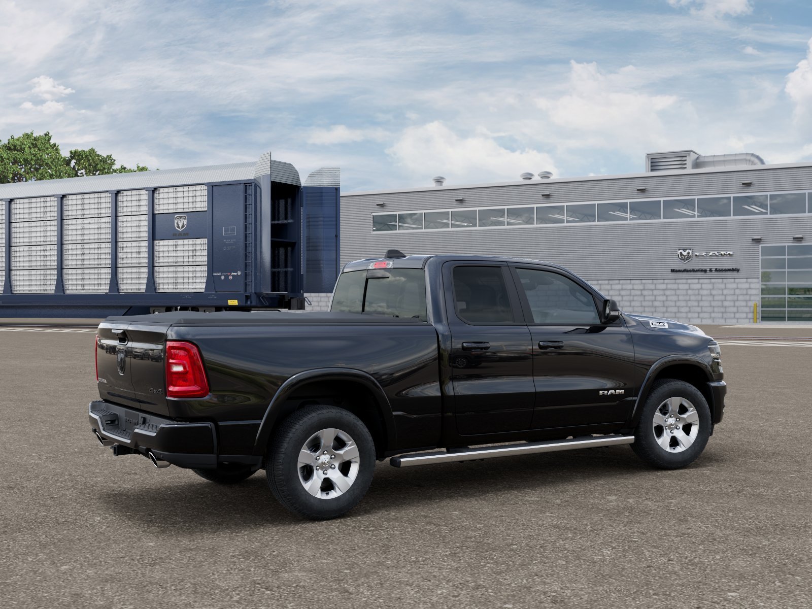 New 2026 Diamond Black Crystal Pearl-Coat Exterior Paint RAM BIG HORN image 13