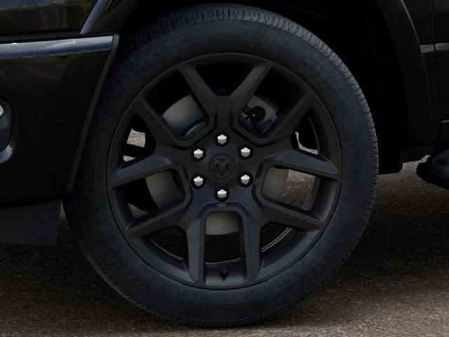 New 2026 Diamond Black Crystal Pearl-Coat Exterior Paint RAM Laramie image 8