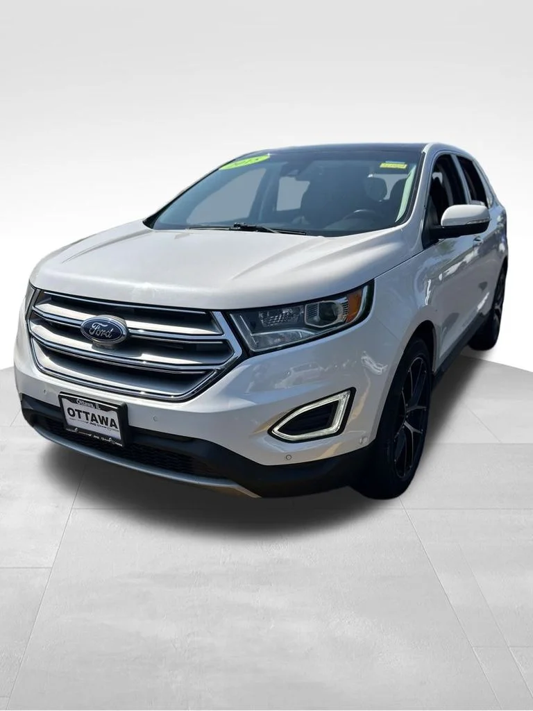 Used 2015 White Ford Titanium image 3