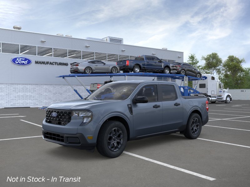 New 2026 Azure Gray Metallic Tri-Coat Ford XLT image 1