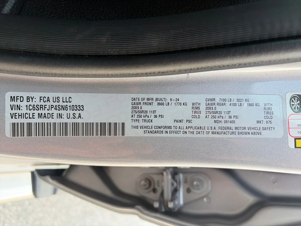 Used 2025 Silver Ram Laramie image 30