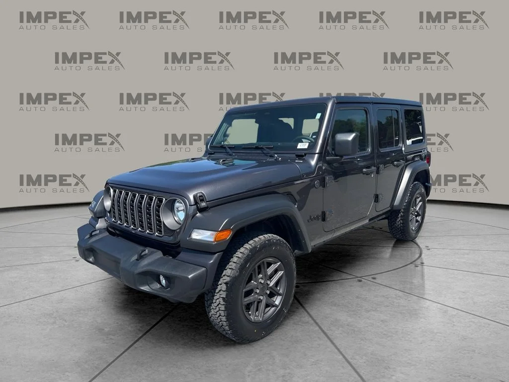 Used 2025 Gray Jeep Sport S image 1