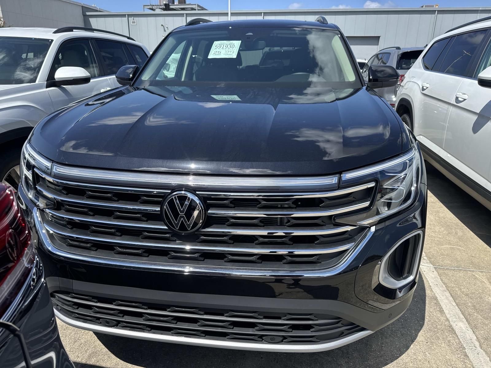 New 2026 Black Volkswagen SE w/Technology image 2