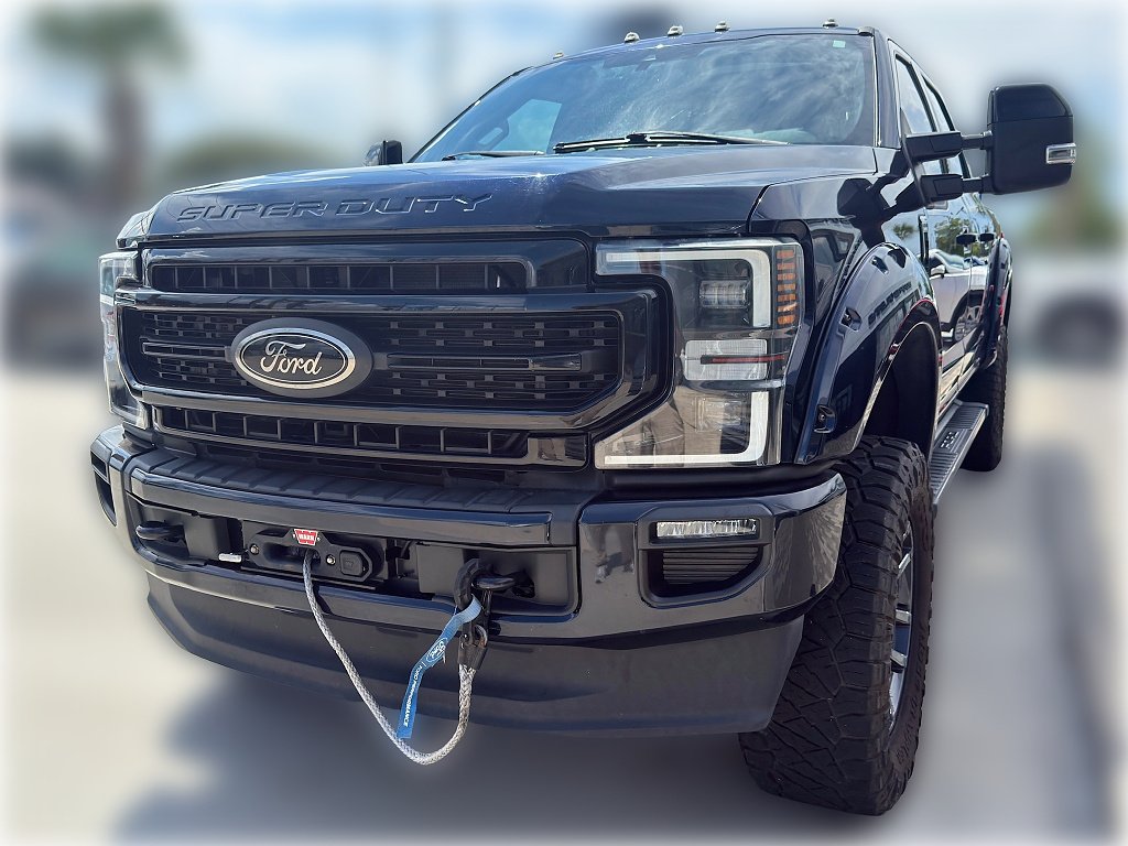 Used 2022 BLUE Ford Lariat image 3