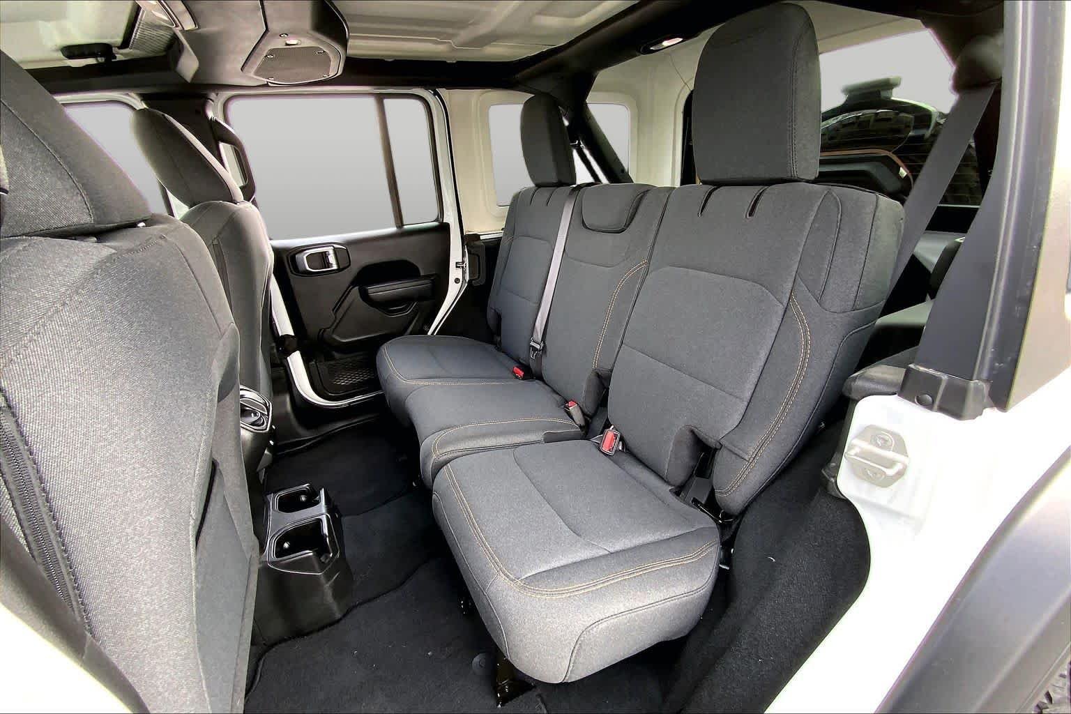 Used 2024 Bright White Clearcoat Jeep Sport S image 30