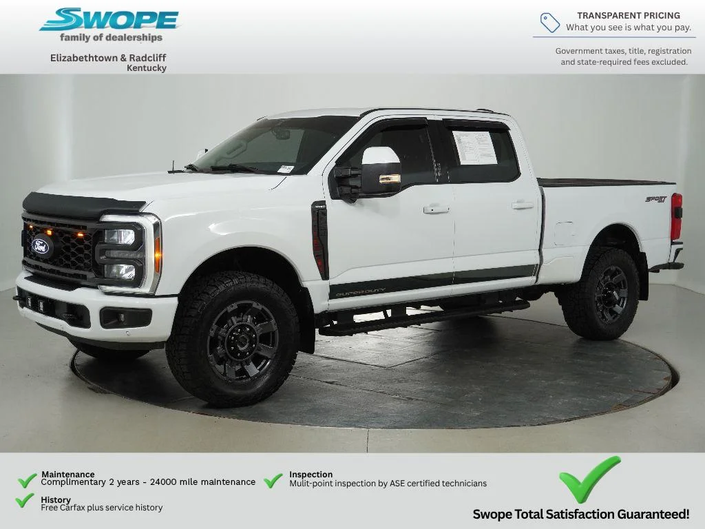 Used 2023 Oxford White Ford LARIAT image 7